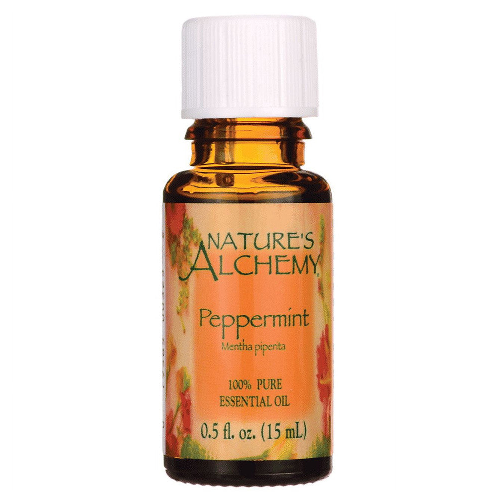 Natures Alchemy 100% Pure Essential Oil Of Peppermint - 0.5 Oz